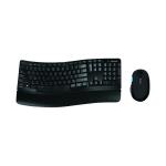 Microsoft Sculpt Comfort Desktop keyboard Mouse included RF Wireless QWERTY English Black MSF59594