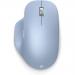 Microsoft MS Ergonomic Mouse Bluetooth Pastel Blue 222-00052 MSF65926