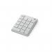 Microsoft Number Pad numeric keypad Universal Bluetooth White MSF67917