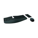 Microsoft Sculpt Ergonomic Desk Keyboard RF Wireless Black L5V-00006 MSF81560