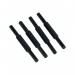 Avery Letter Risers 75mm Plastic Black (Pack of 4) 403 MY403