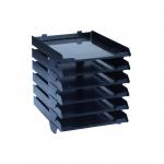 Avery Black A4 6 Tier Paper Stack (W250xD320xH300mm) 5336BLK MY5336BK