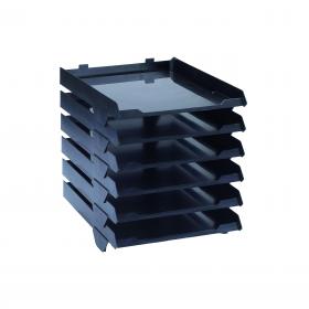 Avery Black A4 6 Tier Paper Stack (W250 x D320 x H300mm) 5336BLK MY5336BK