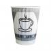 MyCafe Rippled Wall Hot Cups 8oz25cl Pack of 25 MYC10270 MYC10270
