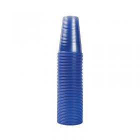 MyCafe Water Cup Polypropylene 20cl Blue (Pack of 50) MYC10283 MYC10283