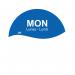 MyCafe Day of Week Food Rotation Label Monday Pack of 3500 MYC10609 MYC10609