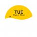MyCafe Day of Week Food Rotation Label Tuesday Pack of 3500 MYC10610 MYC10610