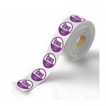 MyCafe Food Label Contains GMO Free Removable Pack of 1000 MYC10619 MYC10619
