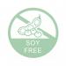 MyCafe Food Label Soy Free 25mm Removable (Pack of 1000) MYC10623 MYC10623