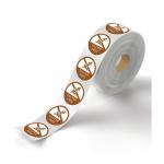 MyCafe Food Label Gluten Free 25mm Removable (Pack of 1000) MYC10625 MYC10625