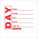 MyCafe Food Label Use By 25x25mm Removable (Pack of 1000) MYC10627 MYC10627