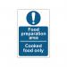 MyCafe Food Prep Area Cooked Food 1.2 PP 100x150 MYC10672 MYC10672