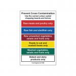 MyCafe Prevent Cross Contam Sign Self Adhesive Vnl 200x300 MYC10674 MYC10674