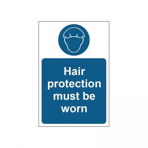 MyCafe Hair Protection Sign Self Adhesive Vnl 200x300 MYC10683