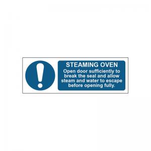 MyCafe Steaming Oven Sign 1.2mm PP 300x100 MYC10685 MYC10685