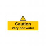 MyCafe Very Hot Water Sign Self Adhesive Vnl 200x100 MYC10698 MYC10698