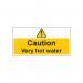 MyCafe Very Hot Water Sign Self Adhesive Vnl 200x100 MYC10698 MYC10698