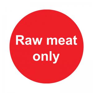 MyCafe Raw Meat Sign Self Adhesive Vnl 100x100 MYC10706 MYC10706