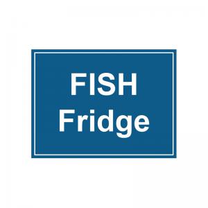 MyCafe Fish Fridge Sign Self Adhesive Vnl 150x200 MYC10710 MYC10710