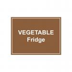 MyCafe Vegetable Fridge Sign Self Adhesive Vnl 150x200 MYC10712 MYC10712