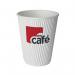 MyCafe 8oz Ripple Wall Hot Cups (Pack of 500) HVRWPA08V MYC77612