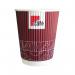 MyCafe 8oz Ripple Wall Hot Cups (Pack of 500) HVRWPA08V MYC77612