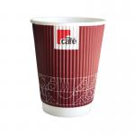 Mycafe 12oz Ripple Wall Hot Cups (Pack of 500) HVRWPA12V MYC77613