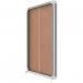 Nobo Internal Glazed Case Cork Sliding Door 12 x A4 1902574 NB06373