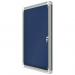 Nobo Premium Plus Felt Lockable Notice Board 6xA4 1902555 NB06394