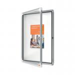 Nobo Premium Plus Outdoor Magnetic Lockable Notice Board 494x667x45mm 4xA4 1902577 NB06403