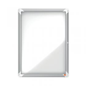 Nobo Premium Plus Outdoor Magnetic Lockable Notice Board 494x667x45mm 4xA4 1902577 NB06403