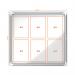 Nobo Premium Plus Outdoor Magnetic Lockable Notice Board 708x667x43mm 6xA4 1902578 NB06404