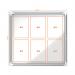 Nobo Premium Plus Outdoor Magnetic Lockable Notice Board 708x667x43mm 6xA4 1902578 NB06404