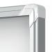 Nobo Premium Plus Outdoor Magnetic Lockable Notice Board 708x667x43mm 6xA4 1902578 NB06404