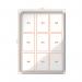 Nobo Premium Plus Outdoor Magnetic Lockable Notice Board 708x969x43mm 9xA4 902580 NB06406