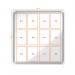 Nobo Premium Plus Outdoor Magnetic Lockable Notice Board 923x969x43mm 12xA4 1902581 NB06407