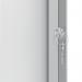 Nobo Premium Plus Outdoor Magnetic Lockable Notice Board 923x969x43mm 12xA4 1902581 NB06407