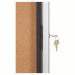 Nobo Internal Glazed Case Cork Sliding Door 15 x A4 1902607 NB07519