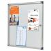 Nobo Extra Flat Glazed Case 6xA4 Magnetic 1900847 NB10827