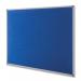 Nobo Classic Blue Felt Noticeboard 900x600mm 1900915 NB11213