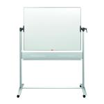 Nobo Enamel Magnetic Mobile Whiteboard 1200 x 900mm 1901033 NB11822