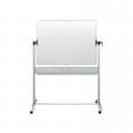 Nobo Steel Magnetic Mobile Whiteboard 1200x900mm 190129 NB11829