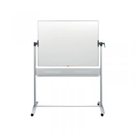 Nobo Steel Magnetic Mobile Whiteboard 1200x900mm 190129 NB11829