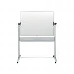 Nobo Steel Magnetic Mobile Whiteboard 1200x900mm 190129 NB11829