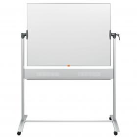 Nobo Steel Magnetic Mobile Whiteboard 1200x900mm 190129 NB11829