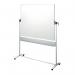 Nobo Steel Magnetic Mobile Whiteboard 1500x1200mm 1901031 NB11830