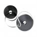 The image shows a roll of Nobo gridding tape, with a width of 10mm and a length of 10m. The tape is magnetic and has an adhesive backing, making it versatile for various projects. The neutral color and simple design make it easy to use and blend in with any workspace.