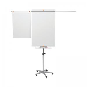 Nobo Piranha Mobile Flipchart And Drywipe Easel BlueSilver 1901920