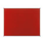 Nobo Classic Red Felt Noticeboard 1200x900mm 1902260 NB19705