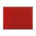 Nobo Classic Red Felt Noticeboard 1200x900mm 1902260